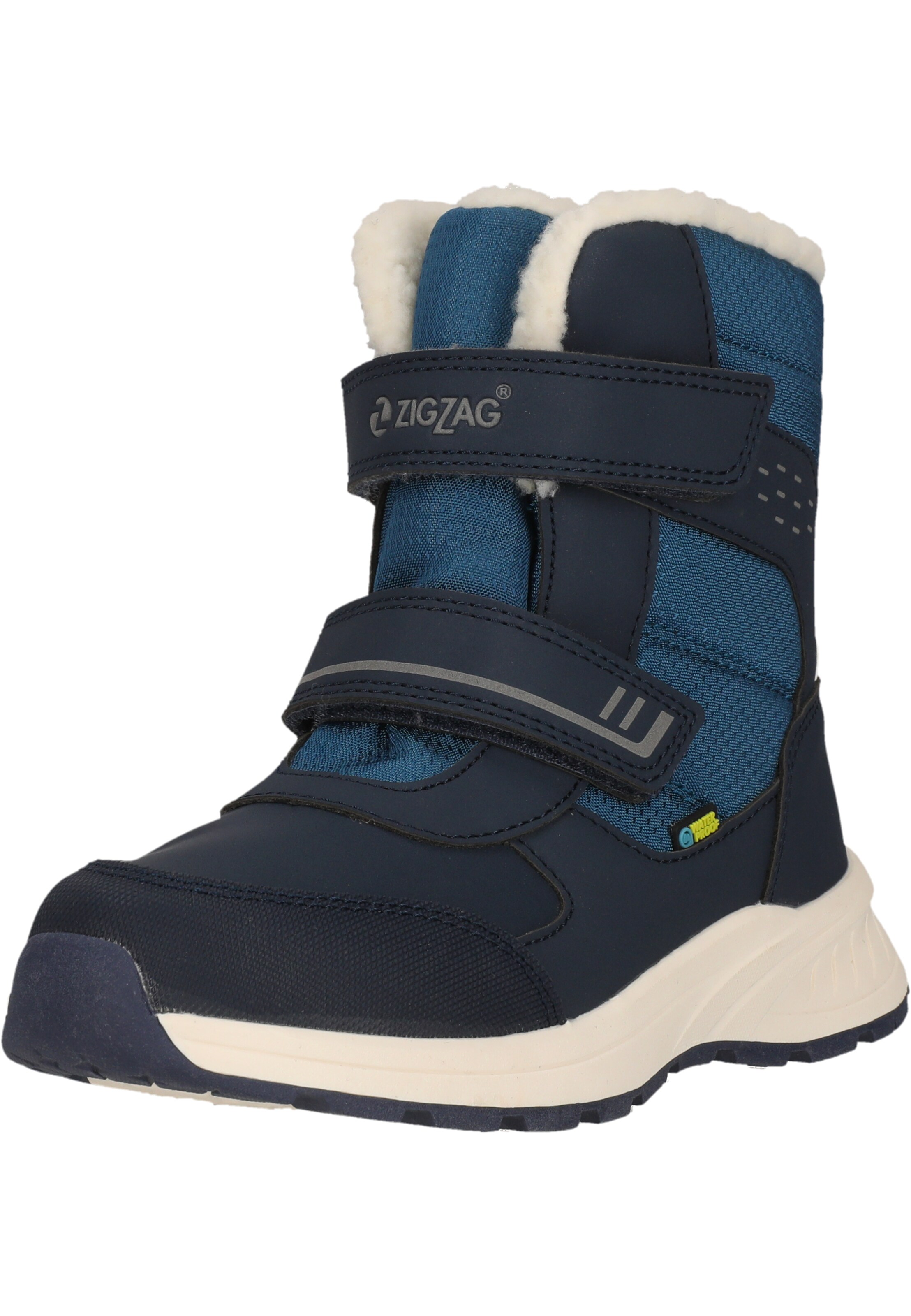 ZigZag Snow boots 'Kobo' in Blue: front