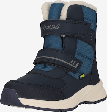 ZigZag Snow boots 'Kobo' in Blue: front