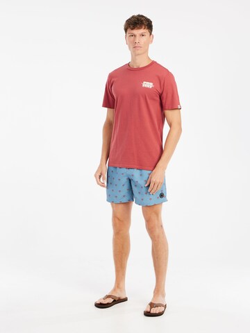 PROTEST Shirt 'PRTBaio' in Red