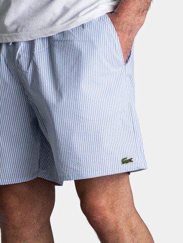 LACOSTE Regular Workout Pants in White