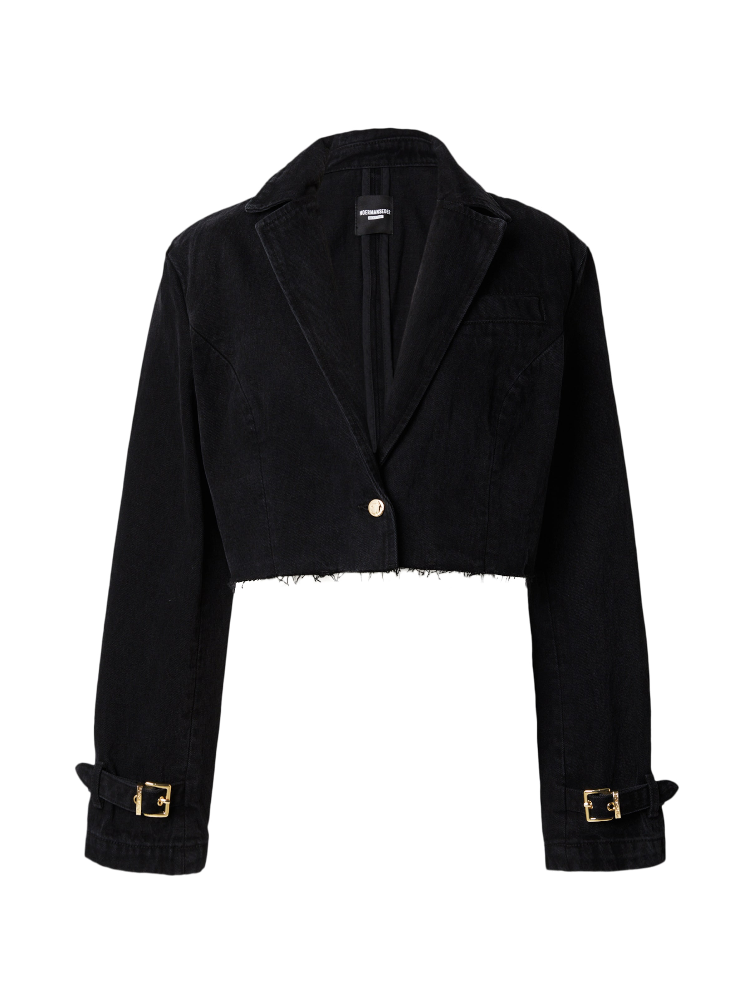 Blazer 'Kira' Hoermanseder en noir : devant