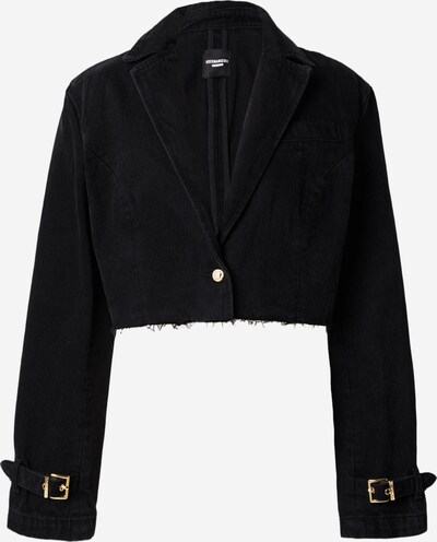 Blazer 'Kira' Hoermanseder x About You di colore oro / nero denim, Visualizzazione prodotti