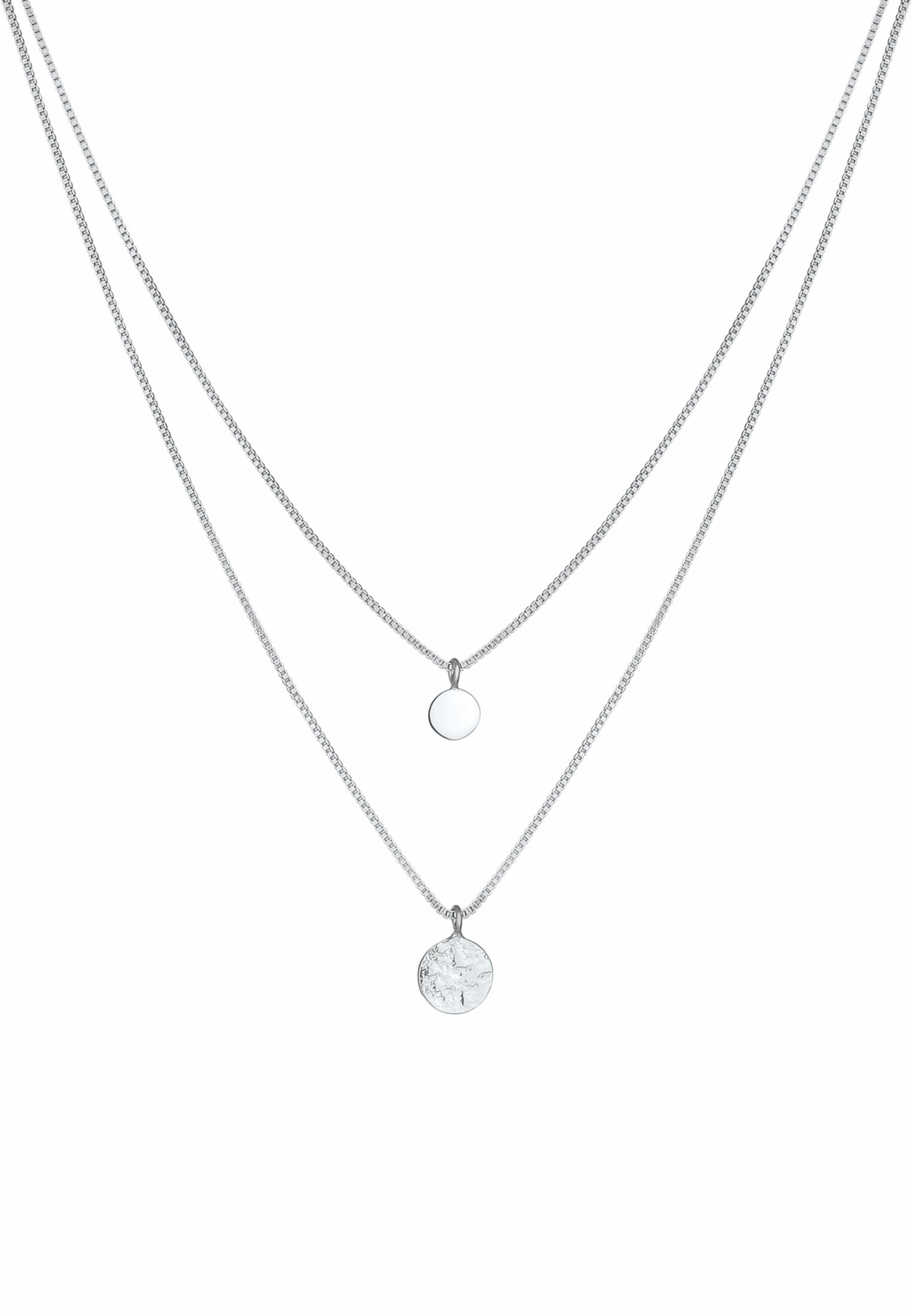 ELLI Ketju värissä hopea: etupuoli