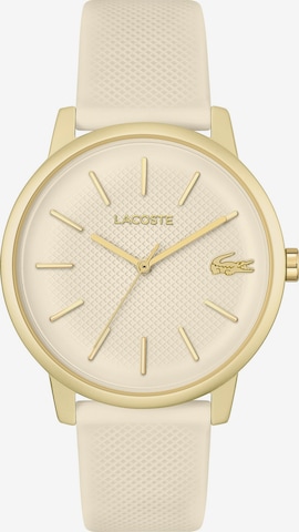 LACOSTE Uhr in Beige: predná strana