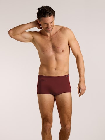 Pantaloncini da bagno di wavebreaker in rosso