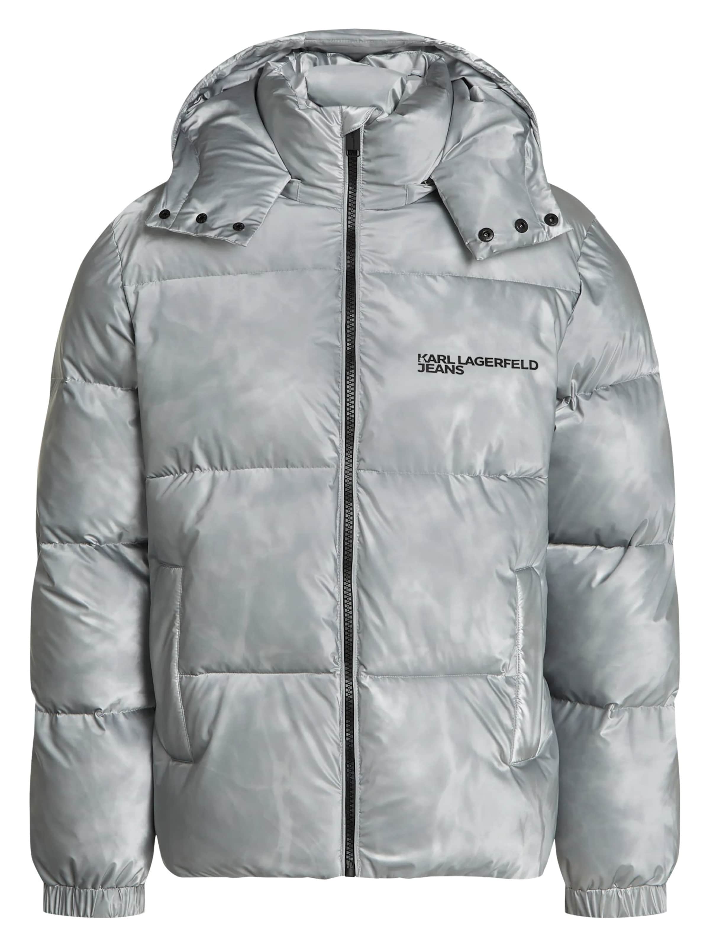 KARL LAGERFELD JEANS - Chaqueta de invierno en gris: frente