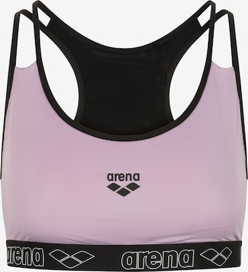 ARENA Sport-BH 'Advance' in Lila: Vorderseite