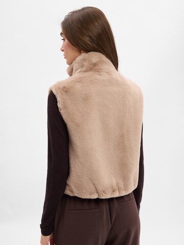 Marie Lund Weste in Beige