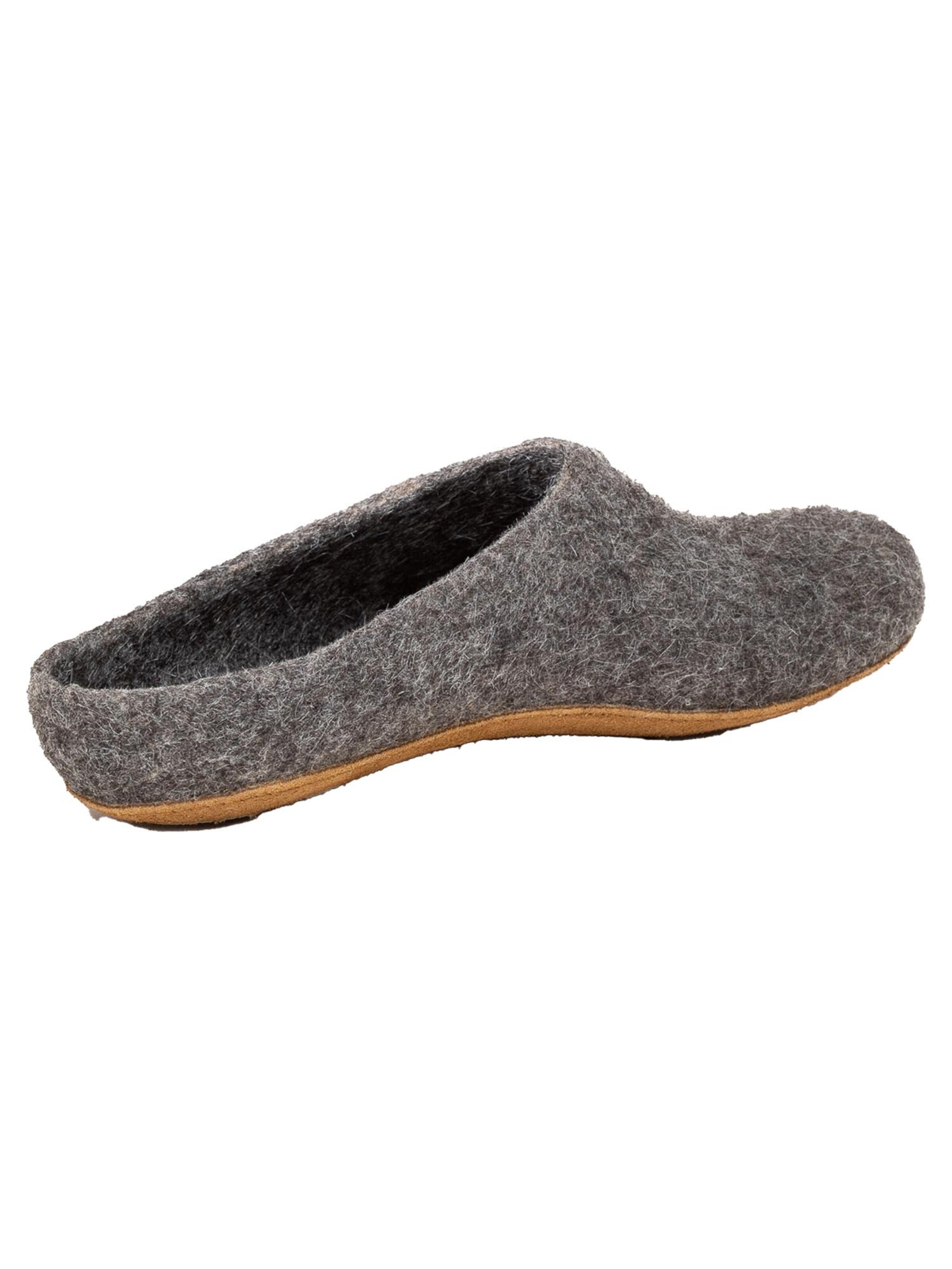 MagicFelt Mules 'Filz' in Grey