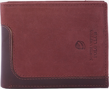 Northampton Polo Club Portemonnee in Bruin: voorkant