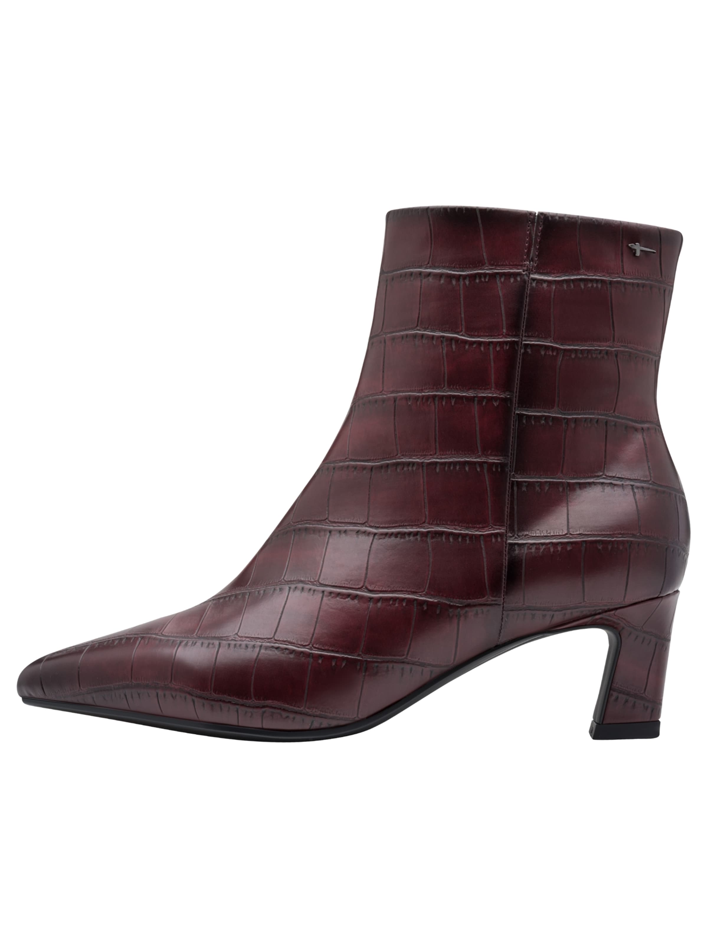 Bottines Tamaris en rouge