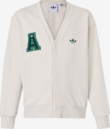 ADIDAS ORIGINALS Mikina 'Varsity' – bílá: přední strana