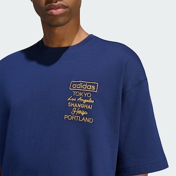 Maglietta 'Golden Cities' di ADIDAS ORIGINALS in blu