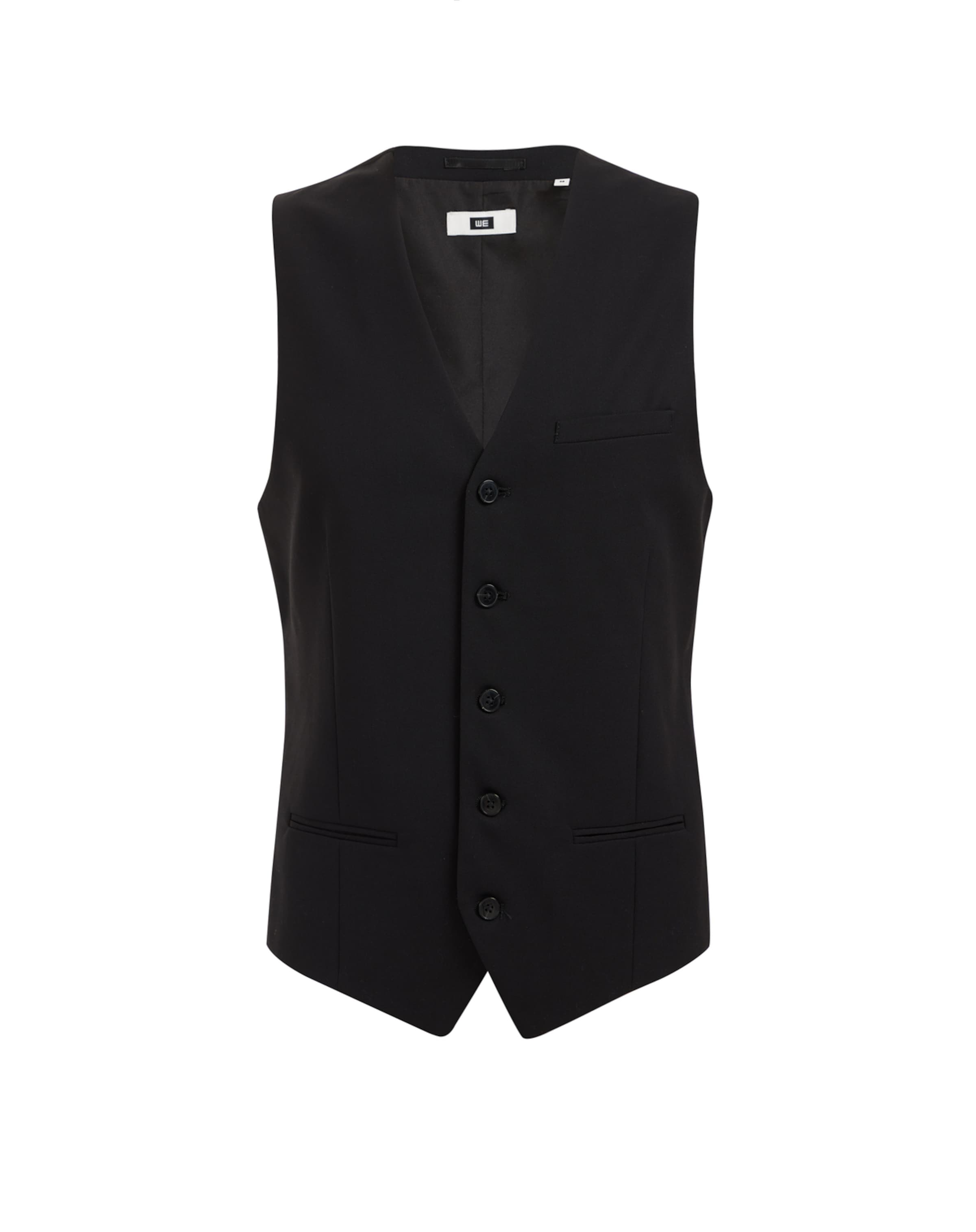 WE Fashion - Colete em preto: frente