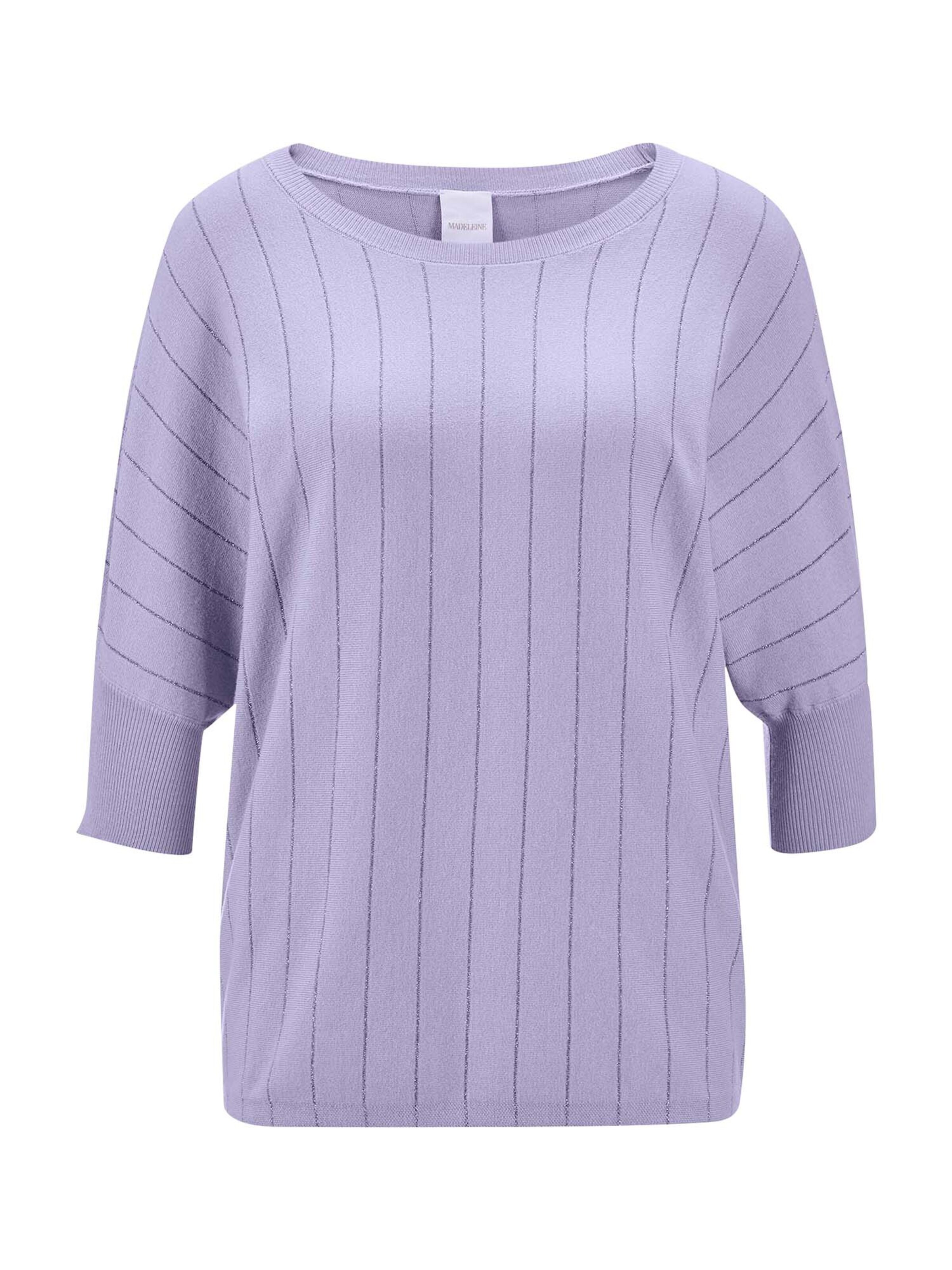 MADELEINE Pullover in Lila: Vorderseite