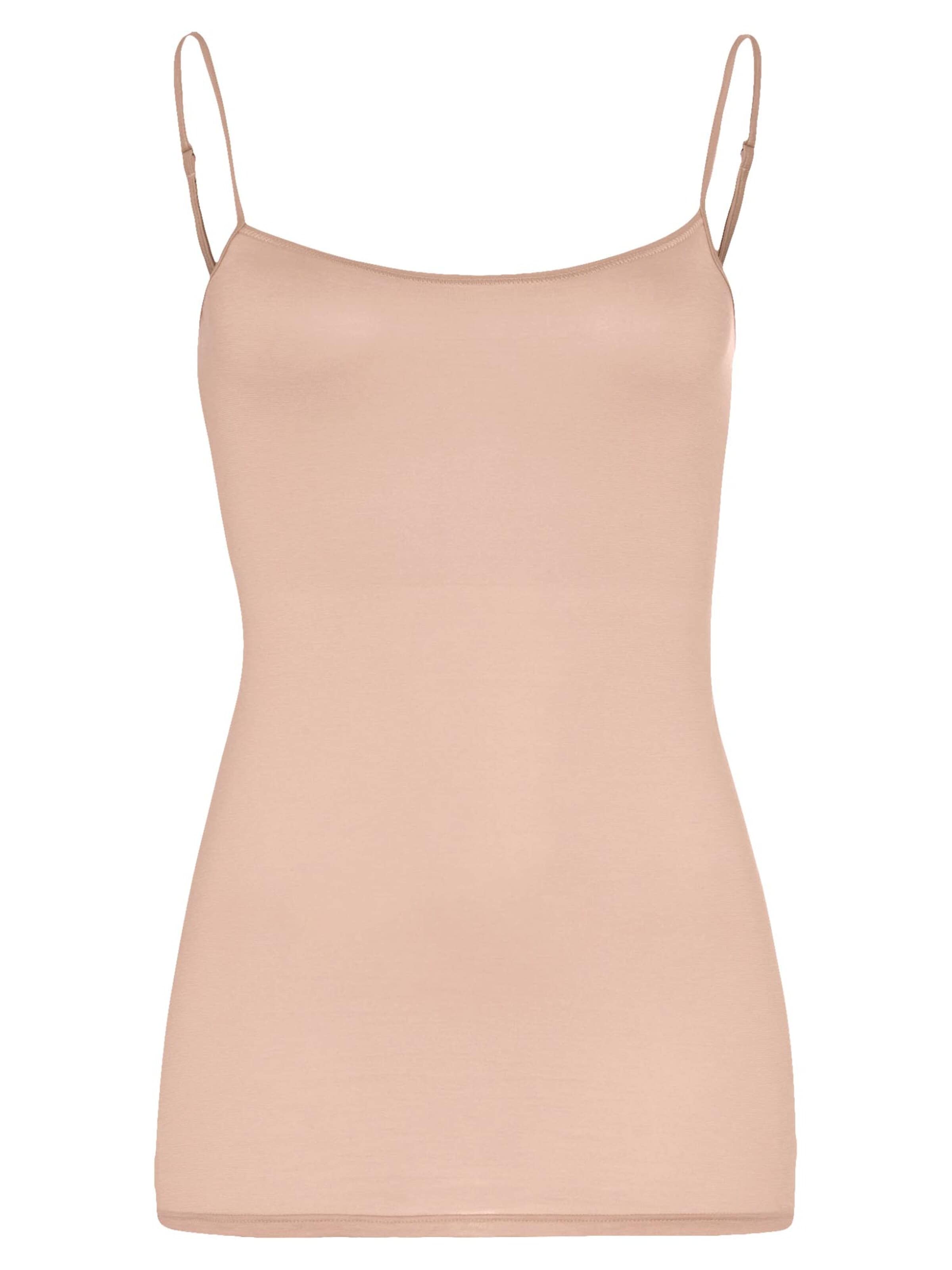 Hanro Undershirt 'Ultralight' in Beige: front