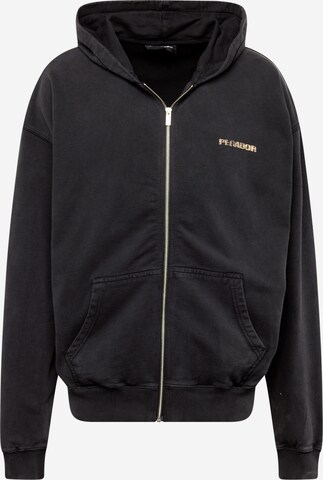 Pegador Sweatjacke 'FILBERT' in Schwarz: predná strana