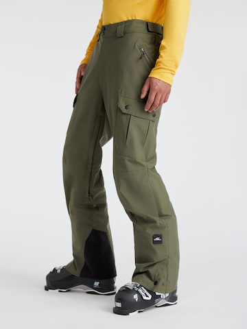 O'NEILL Normální Outdoorové kalhoty – zelená