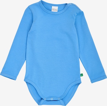 Barboteuse / body ' Alfa ' Fred's World by GREEN COTTON en bleu : devant