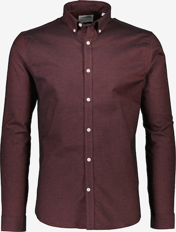 Camicia 'Superflex' di Lindbergh in rosso: frontale