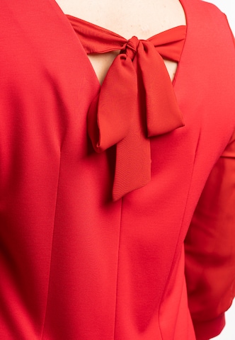 Robe de cocktail 'ANITA' Karko en rouge