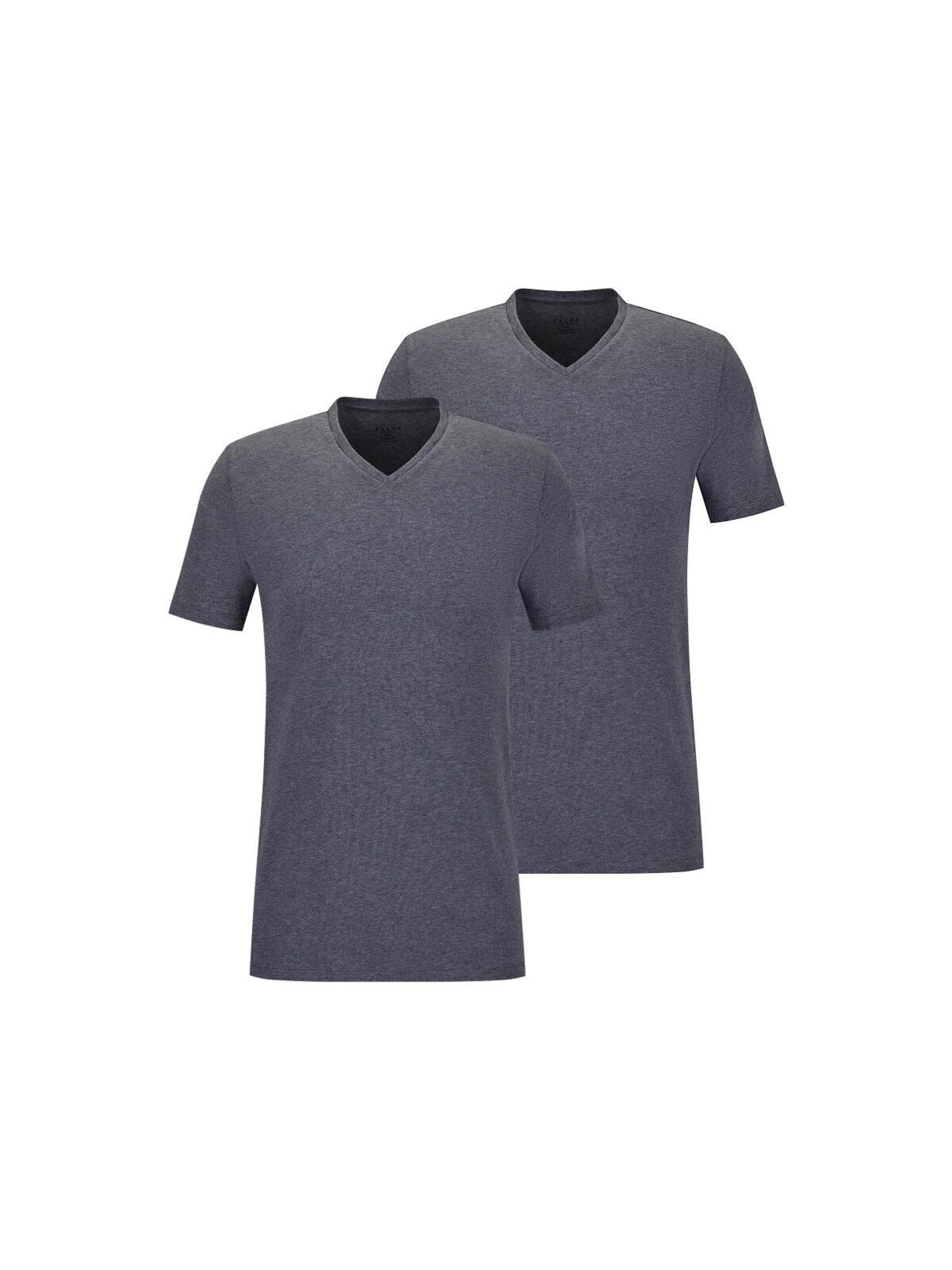 FALKE Unterhemd '2-Pack'‌‌‌ in Grau: Vorderseite