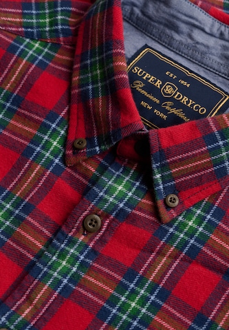 Regular fit Camicia di Superdry & Co in rosso