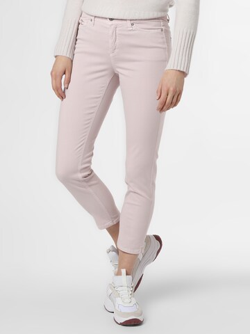 Cambio Slimfit Hose 'Piper' in Pink: predná strana