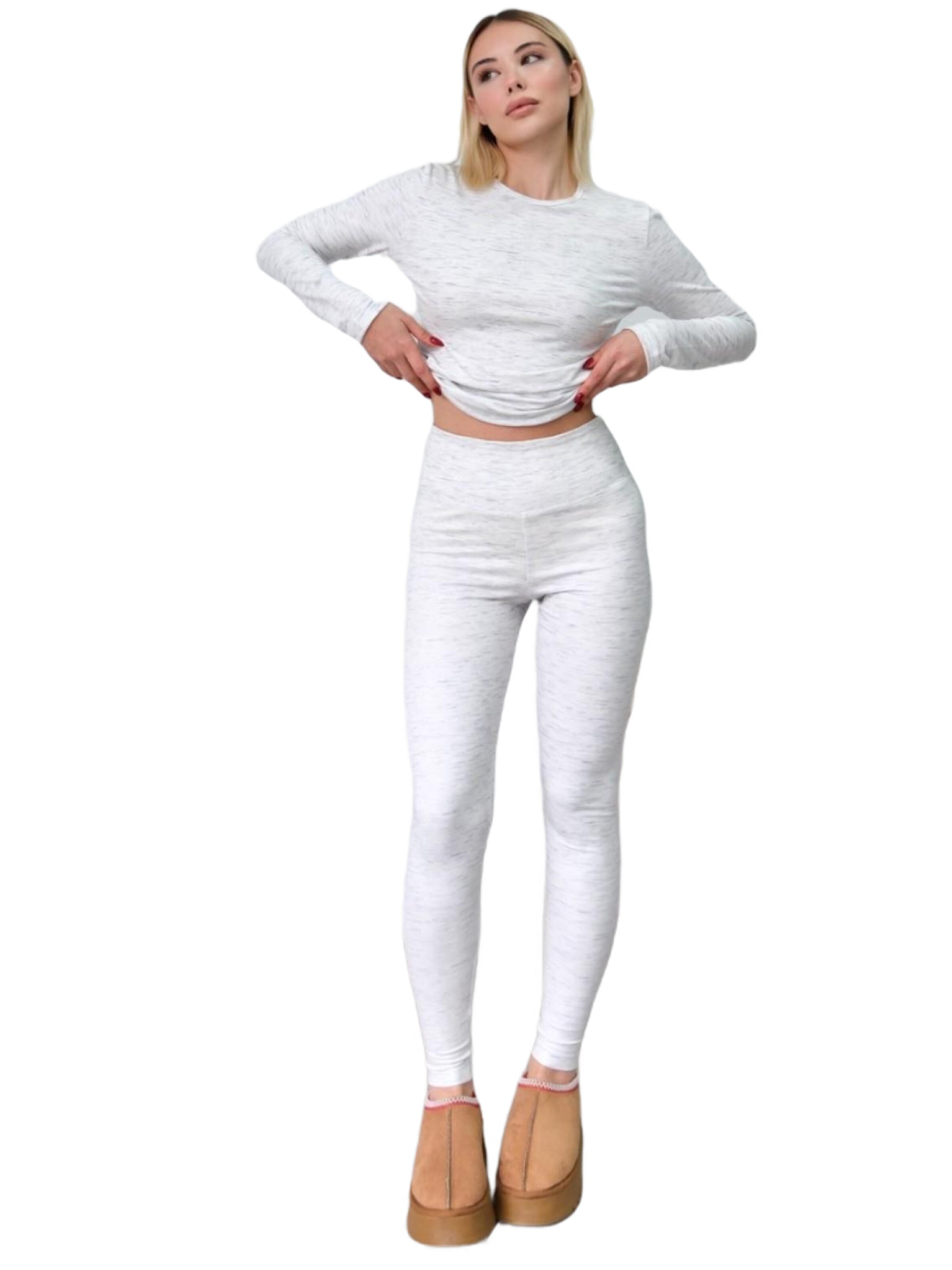 C&City Skinny Leggings in White