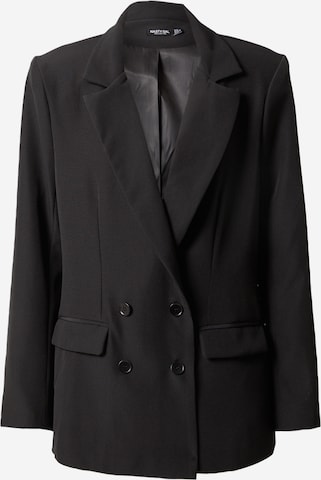 Nasty Gal Blazer 'Out of Hours' in Black: front
