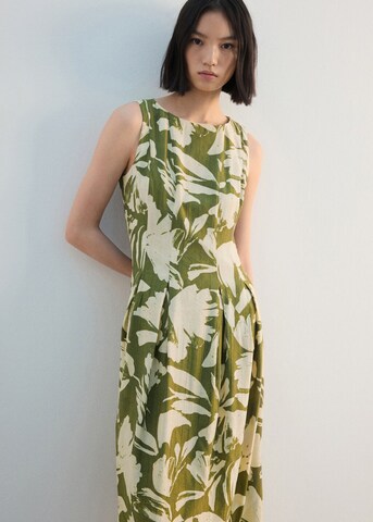 MANGO Dress 'Spin-H' in Green