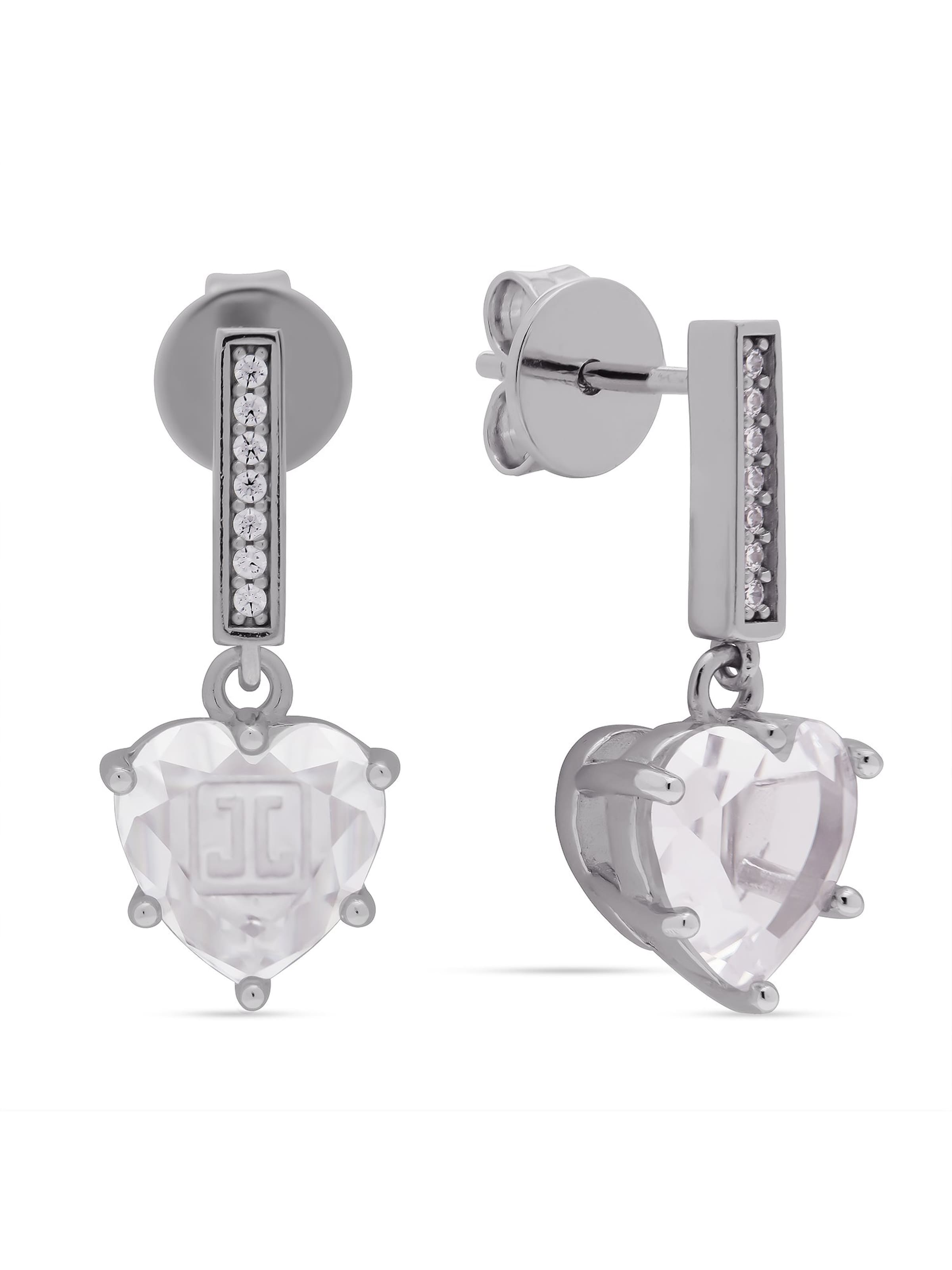 JETTE Ohrringe in silber, Produktansicht