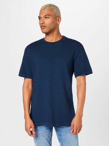 T-Shirt 'KIKKI' anerkjendt en bleu : devant
