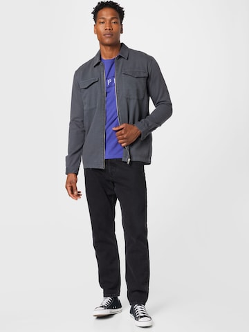 TOM TAILOR DENIM Between-Season Jacket in Grey