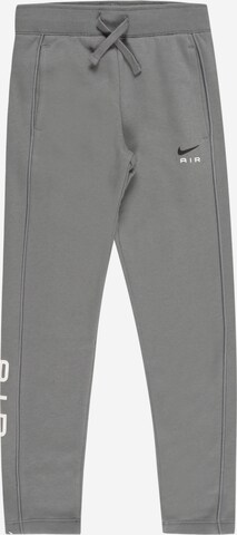 Nike Sportswear Regular Trousers in Grey: front