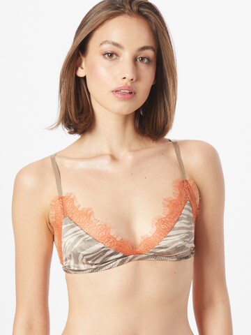 Triangle Soutien-gorge River Island en beige : devant