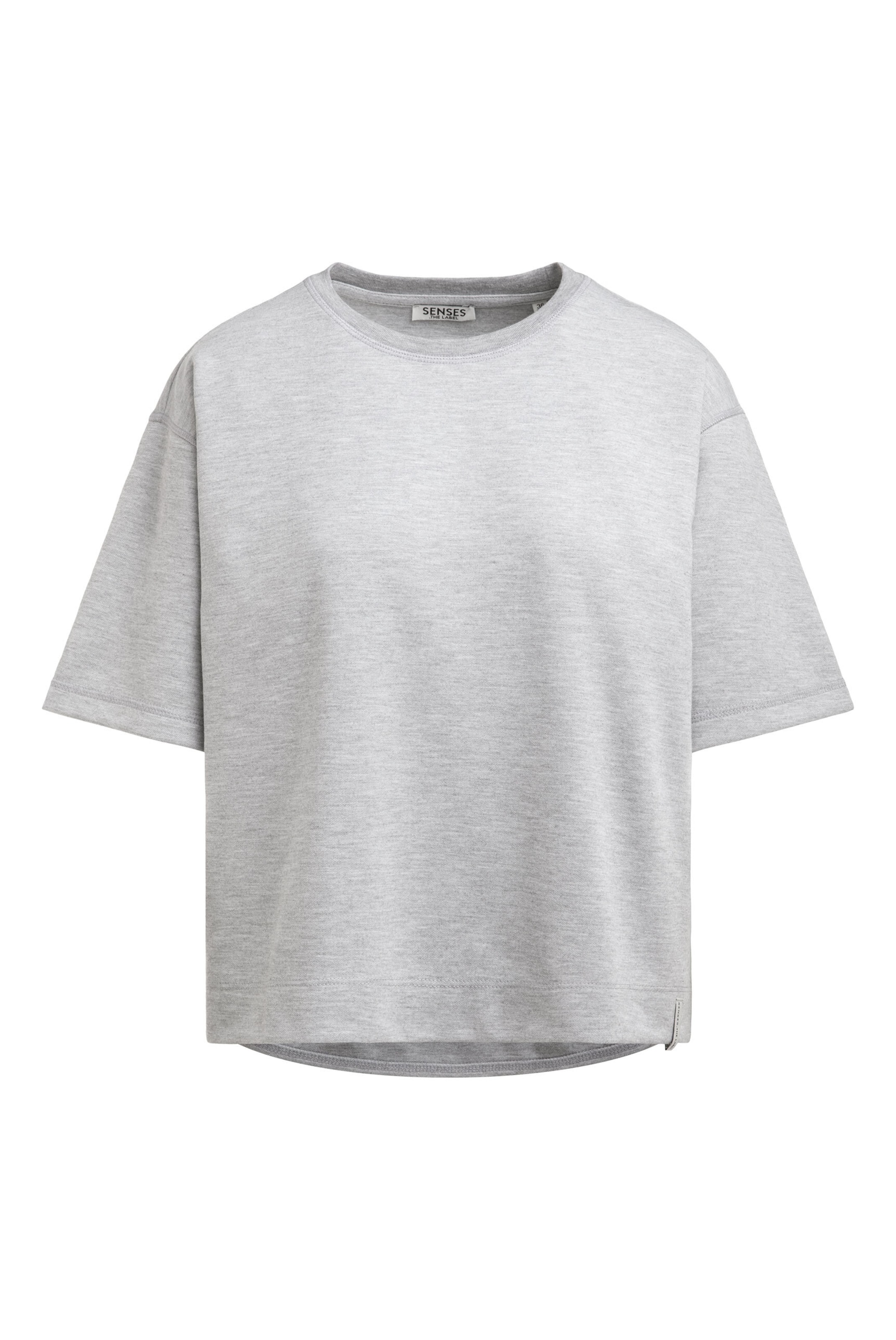 SENSES.THE LABEL Sweatshirt in Grey: front