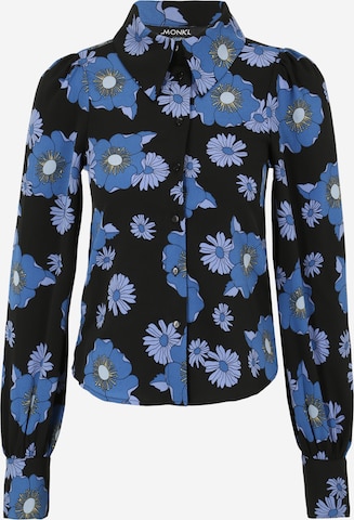 Monki Blouse in Blauw: voorkant