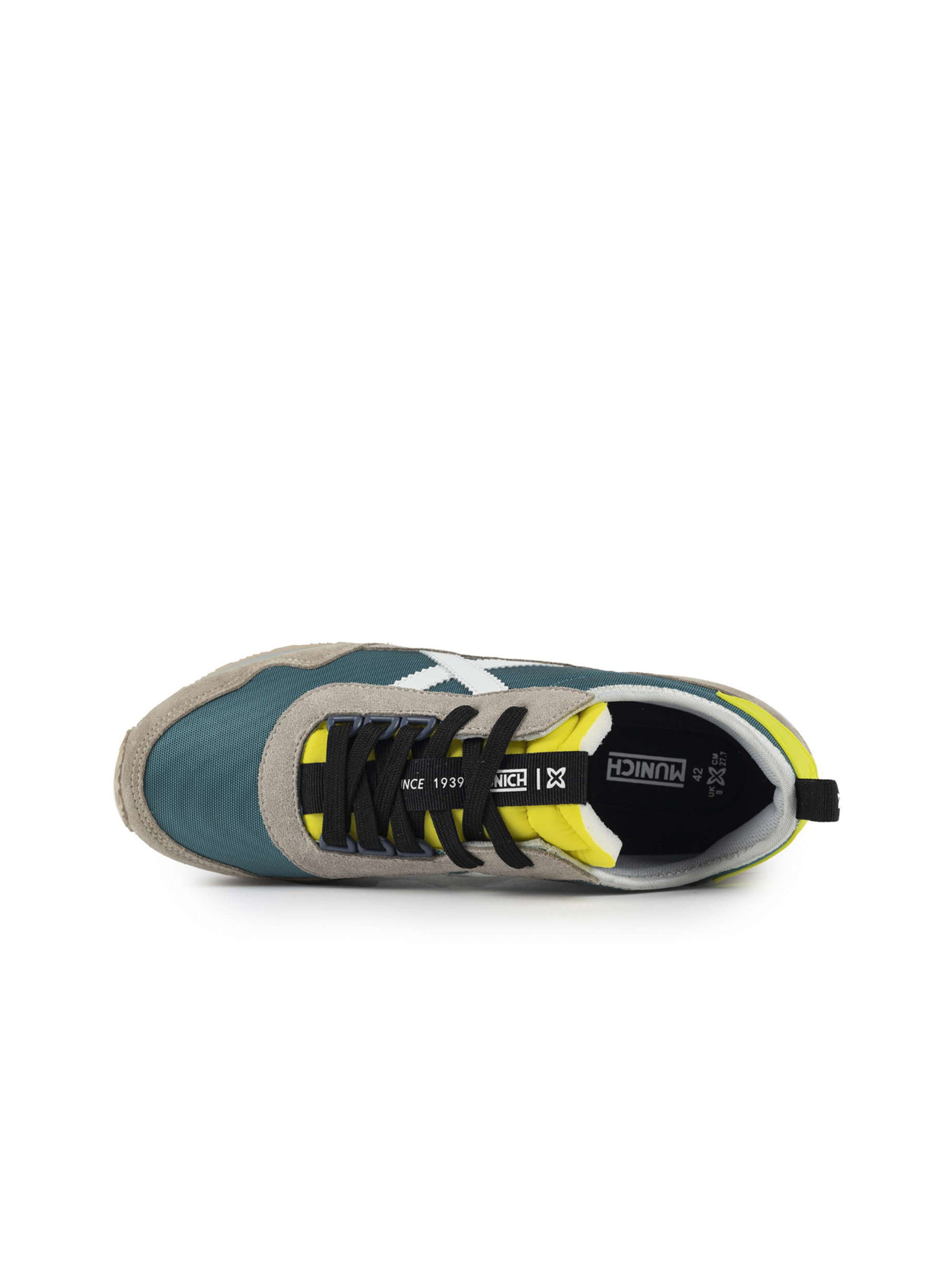Baskets basses 'Um' MUNICH en vert