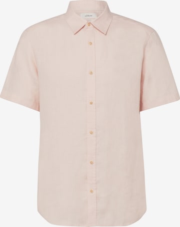 s.Oliver Hemd in Pink: Vorderseite