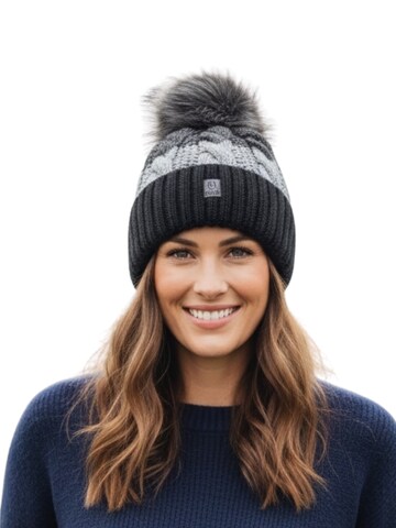 Kumixi Mütze 'Bommelmütze' in Schwarz