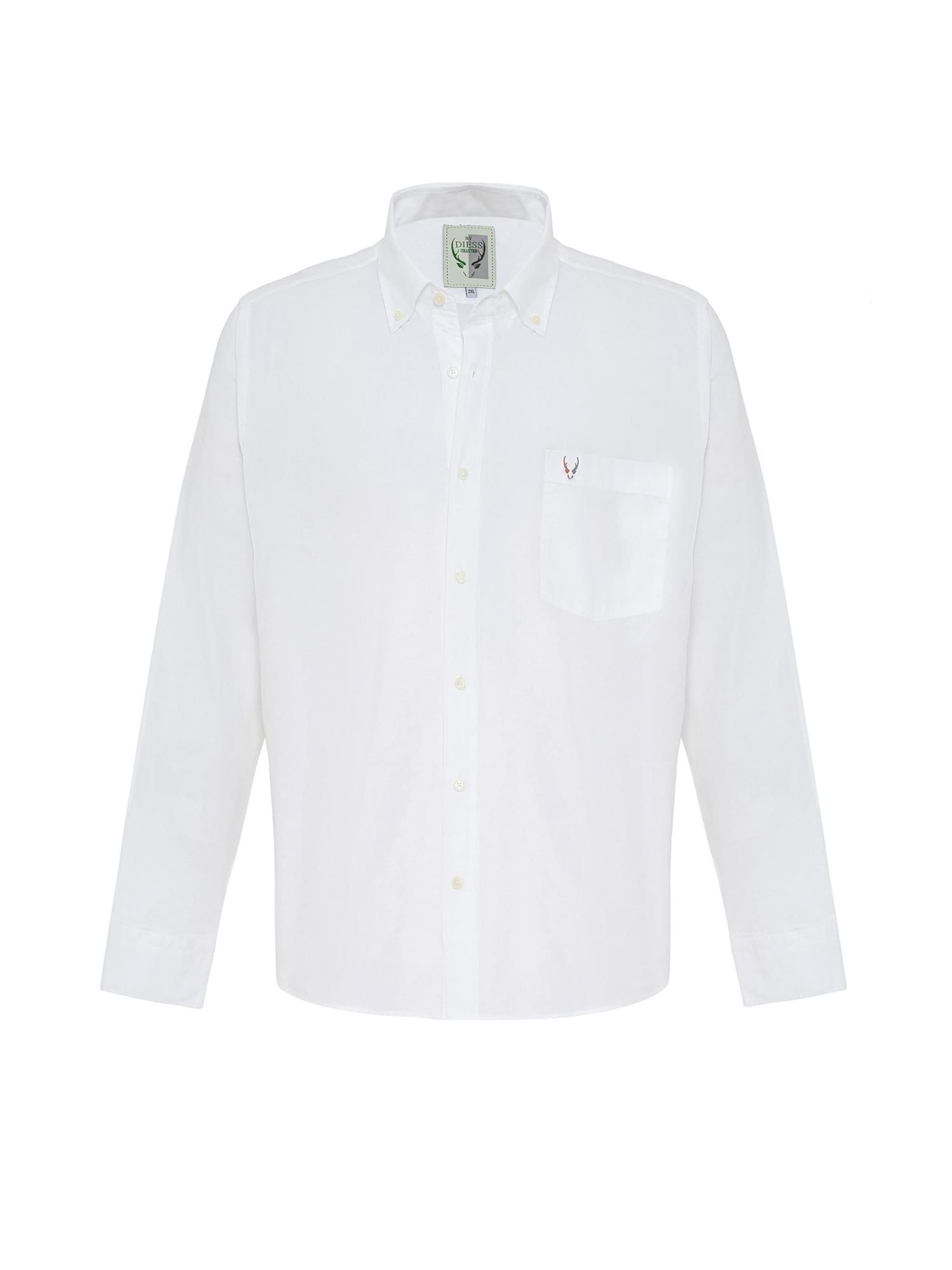 By Diess Collection Средняя посадка Рубашка в Белый: спереди