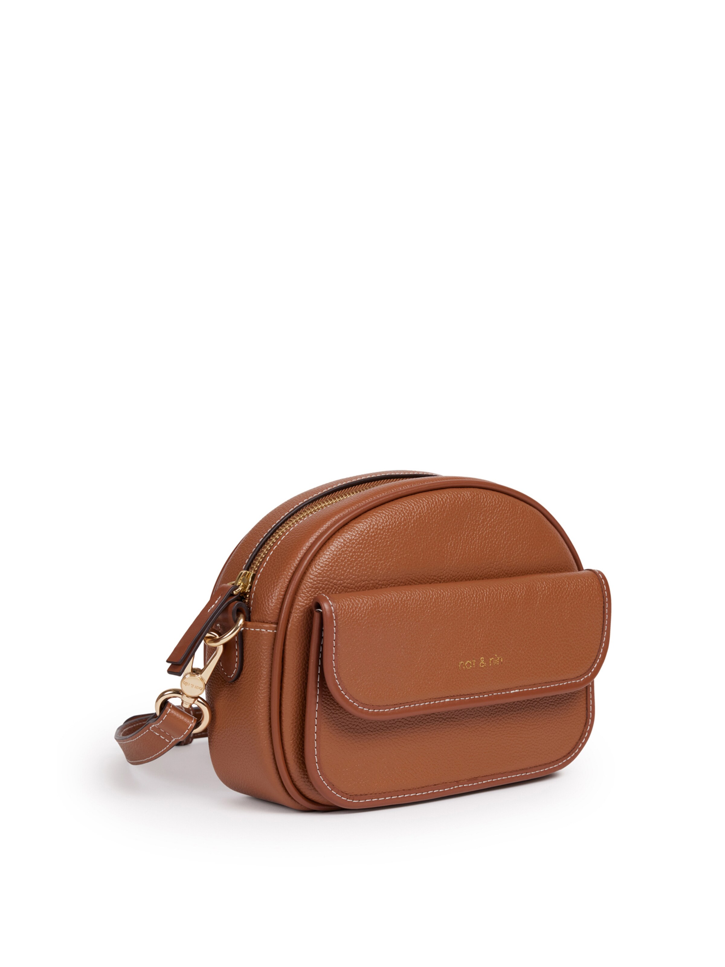 Sac à bandoulière 'Judy' Nat&Nin en marron