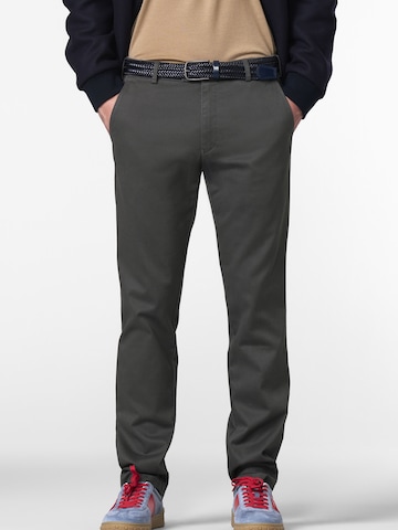 Regular Pantalon chino 'Rio 2-5602' MEYER en gris : devant