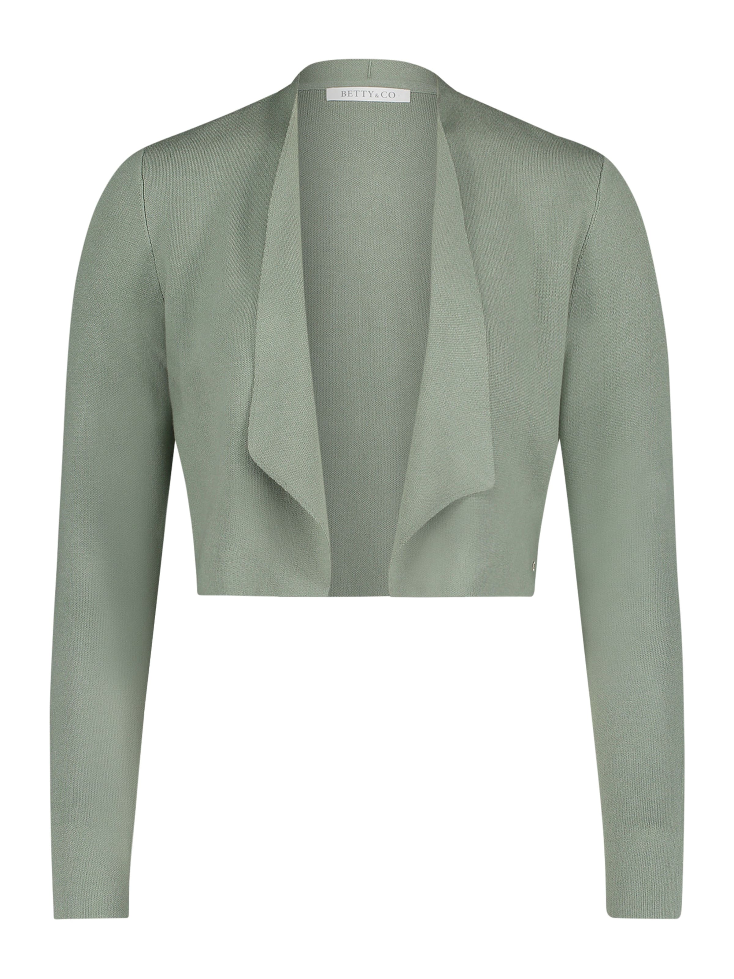 Betty & Co Strickjacke in Grün: Vorderseite