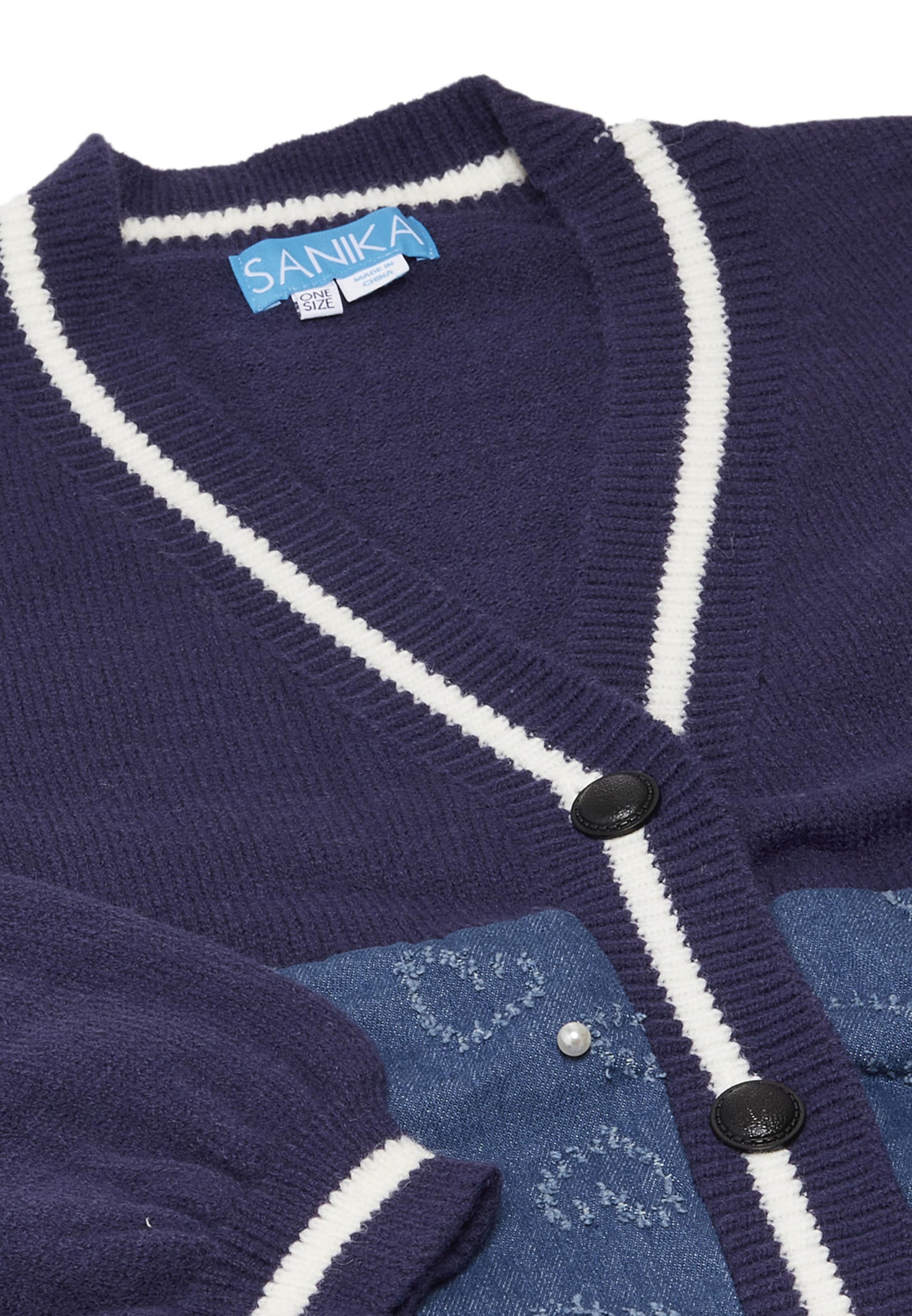 mėlyna SANIKA Kardiganas