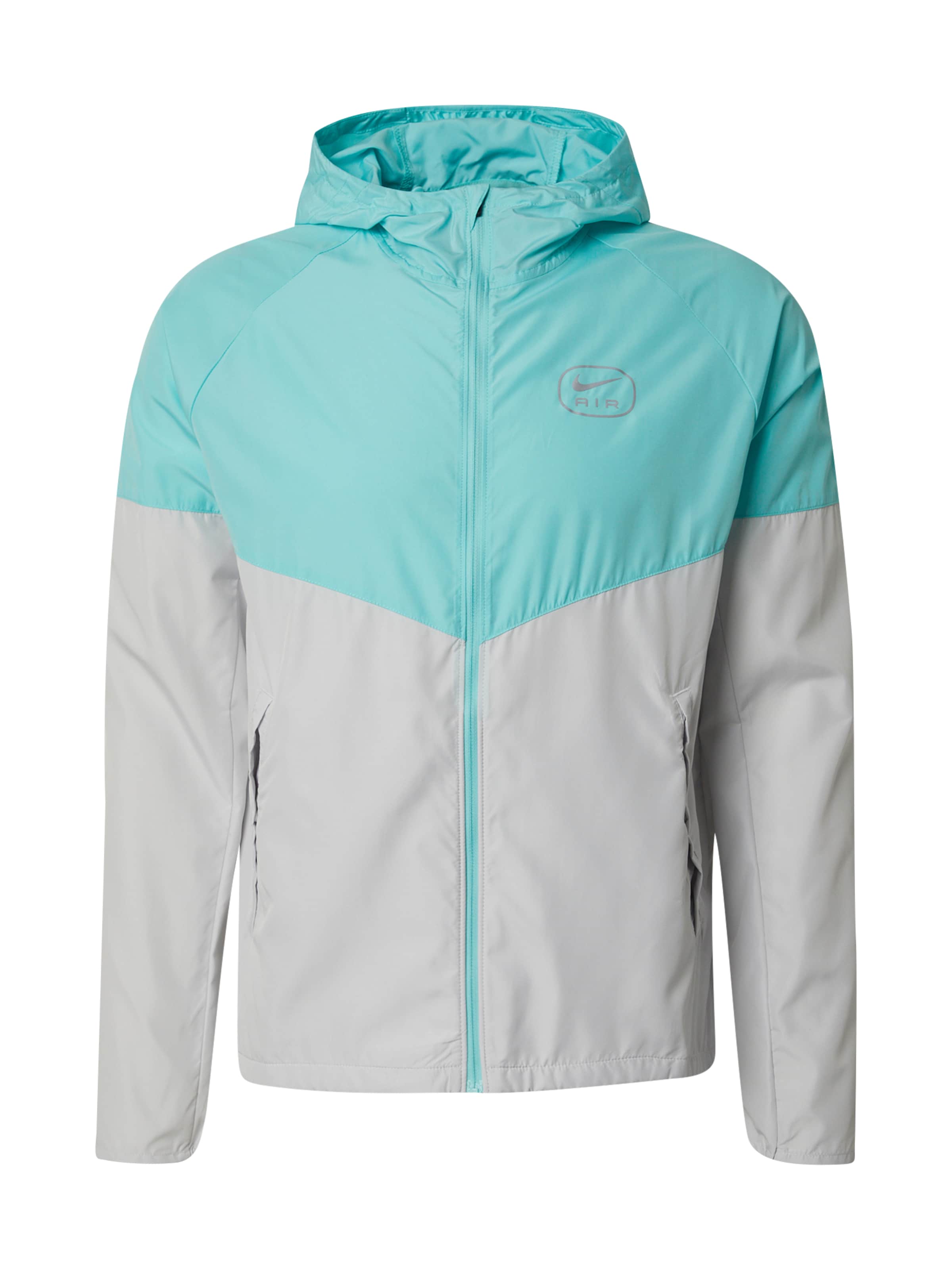 Nike Sportswear Преходно яке 'AIR' в сиво: отпред