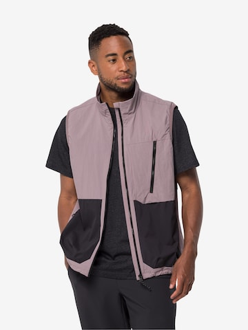 Gilet de sport JACK WOLFSKIN en violet : devant