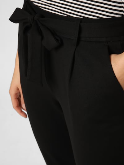 Pantaloni cutați 'Popye' MSCH COPENHAGEN pe negru, Vizualizare produs