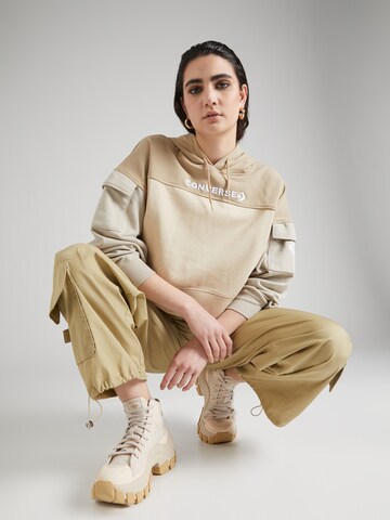 CONVERSE - Sudadera en beige